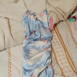 sugar thrillz satin dress